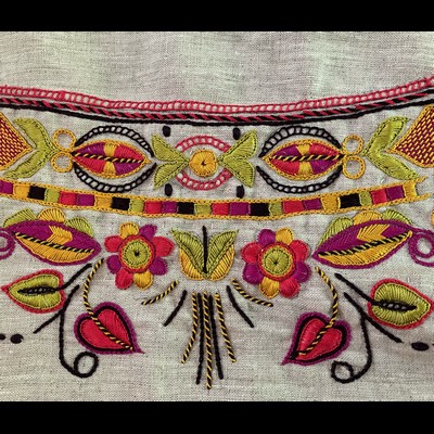 Stage de broderie.